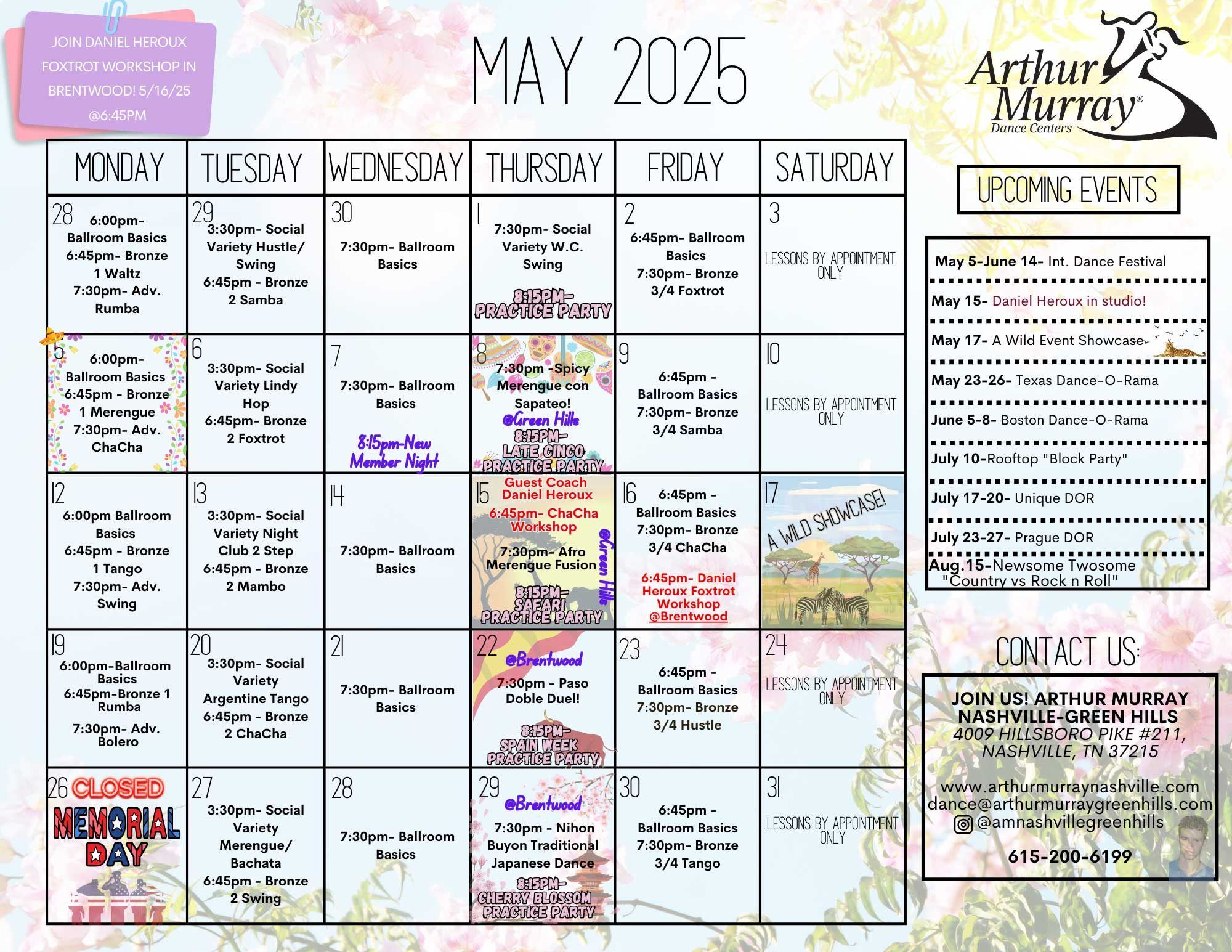 May Calendar 2025